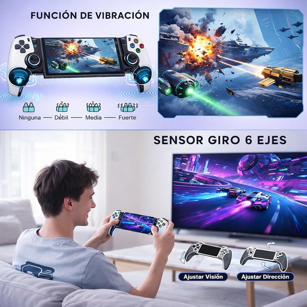 Control Gamer Bluetooth Hall Effect Android Ios Pc Switch img #5