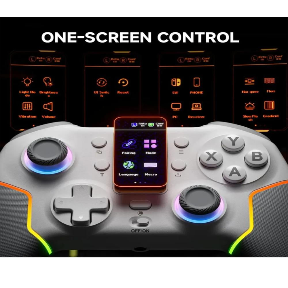 Control Bluetooth Gamer Pc Xbox Ps4 Ps5 Hall Effect Echtpowe img #2
