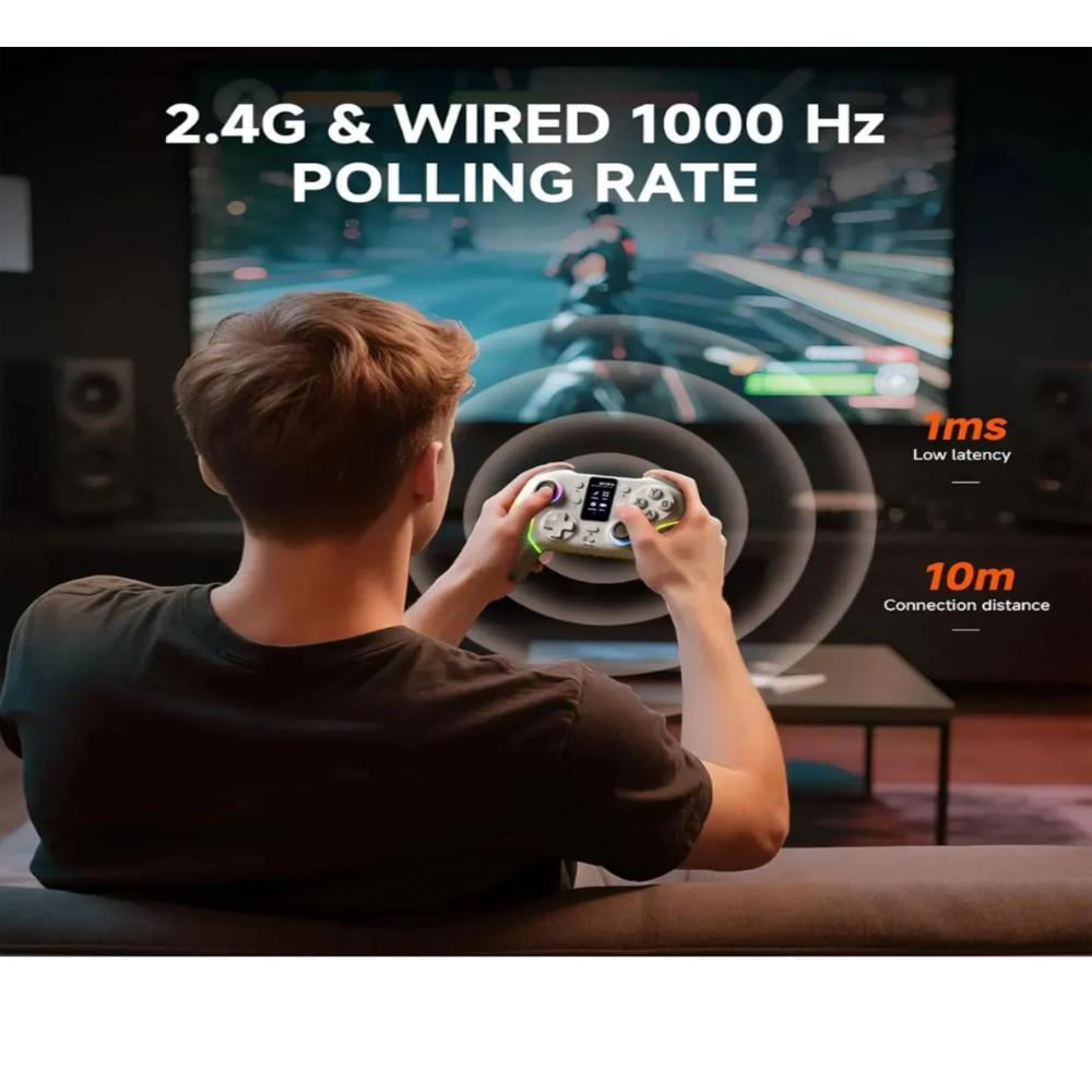 Control Bluetooth Gamer Pc Xbox Ps4 Ps5 Hall Effect Echtpowe img #5