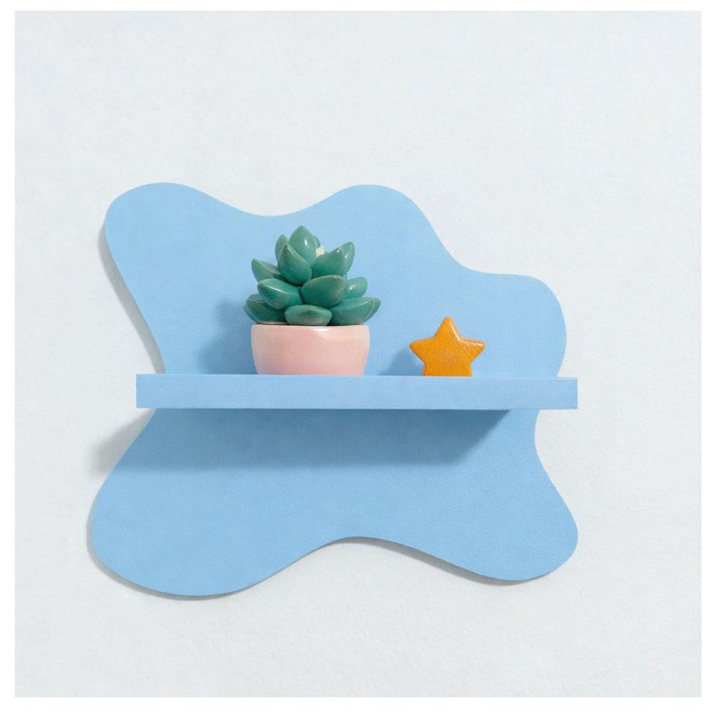Repisa Decorativa Azul img #2