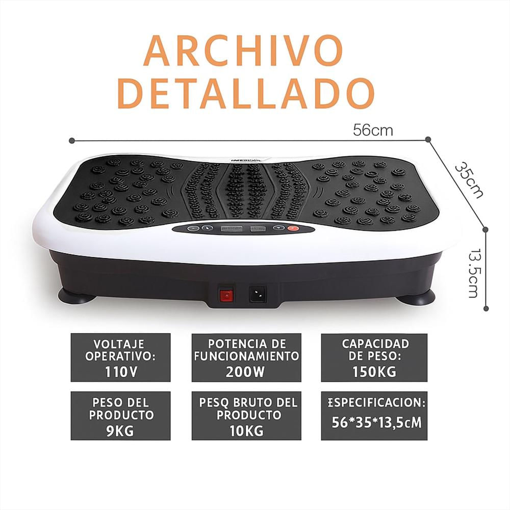 Plataforma Vibratoria Universal Ejercicio 110V Grande img #2