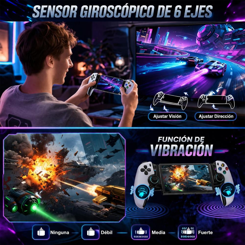 exito.com | Control Gamer Bluetooth Hall Effect Mecánico Para Android ...