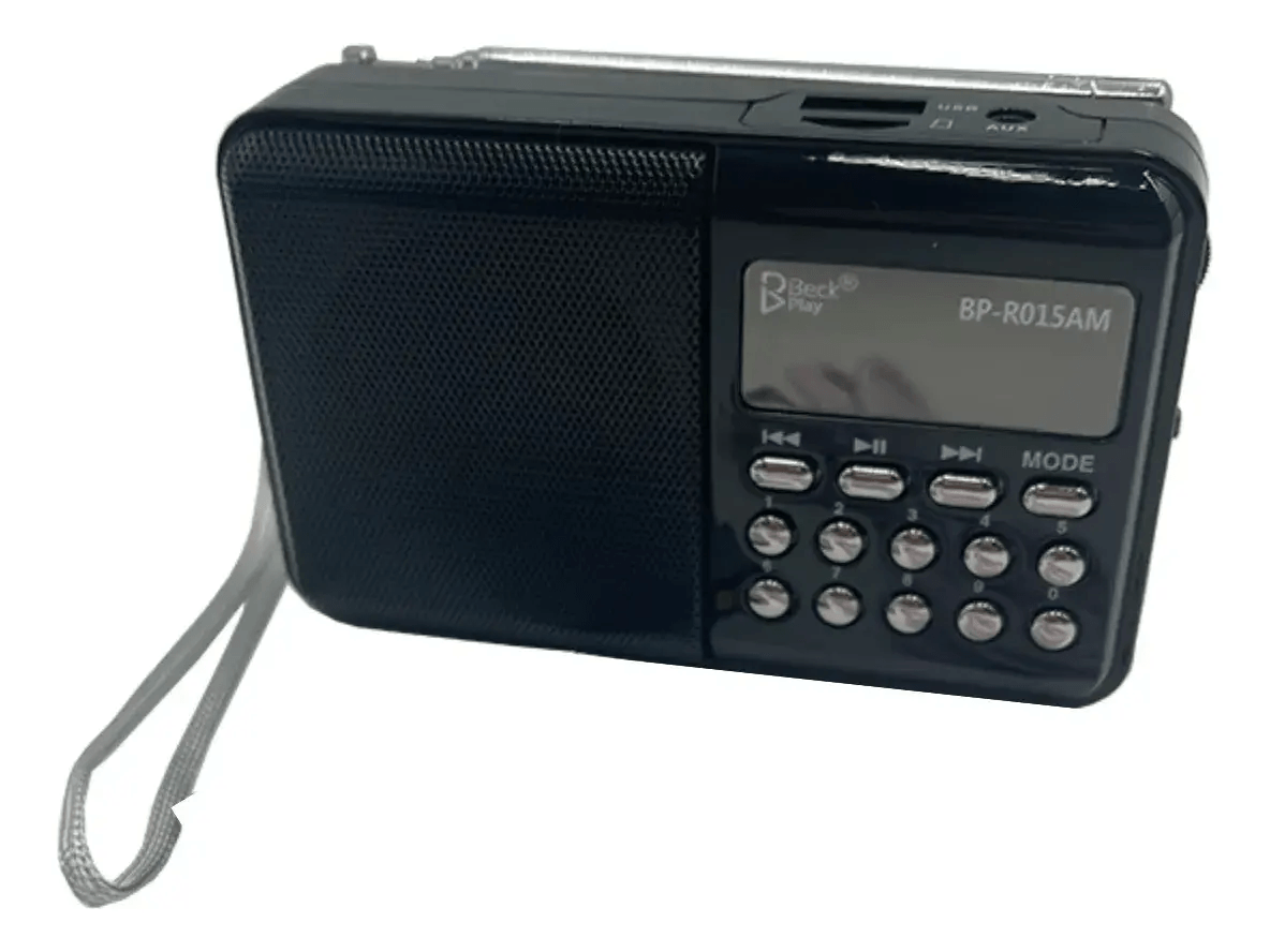 Radio Digital Portátil Recargable FM AM Con Batería Dubai img #1
