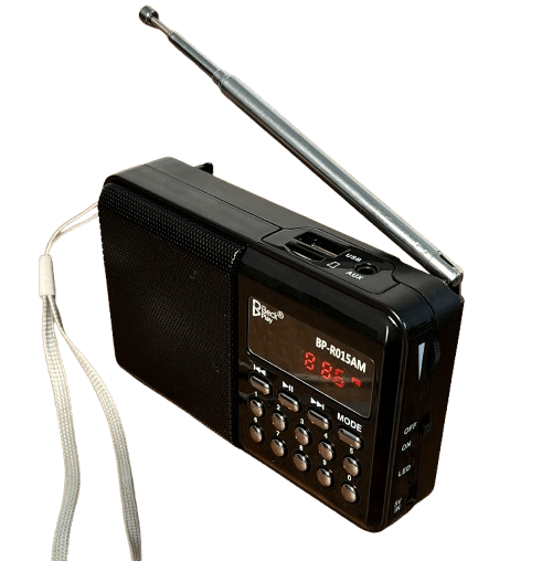 Radio Digital Portátil Recargable FM AM Con Batería Dubai img #3