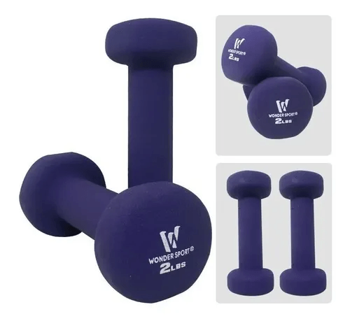 Set Mancuernas Ejercicio En Casa 2Lb Pesas Antideslizantes Cómodas img #1