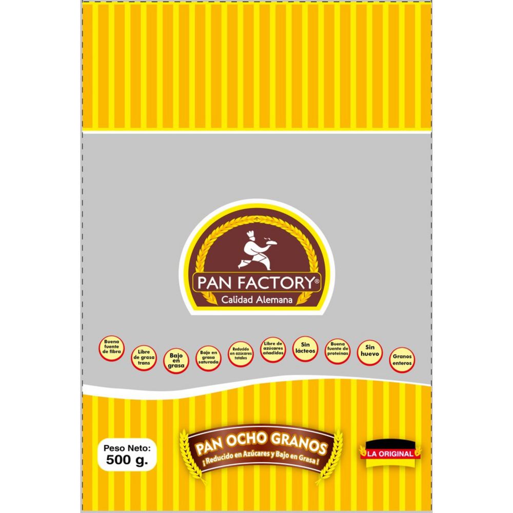 exito.com | Pan 8 Granos Integral PAN FACTORY 500 gr