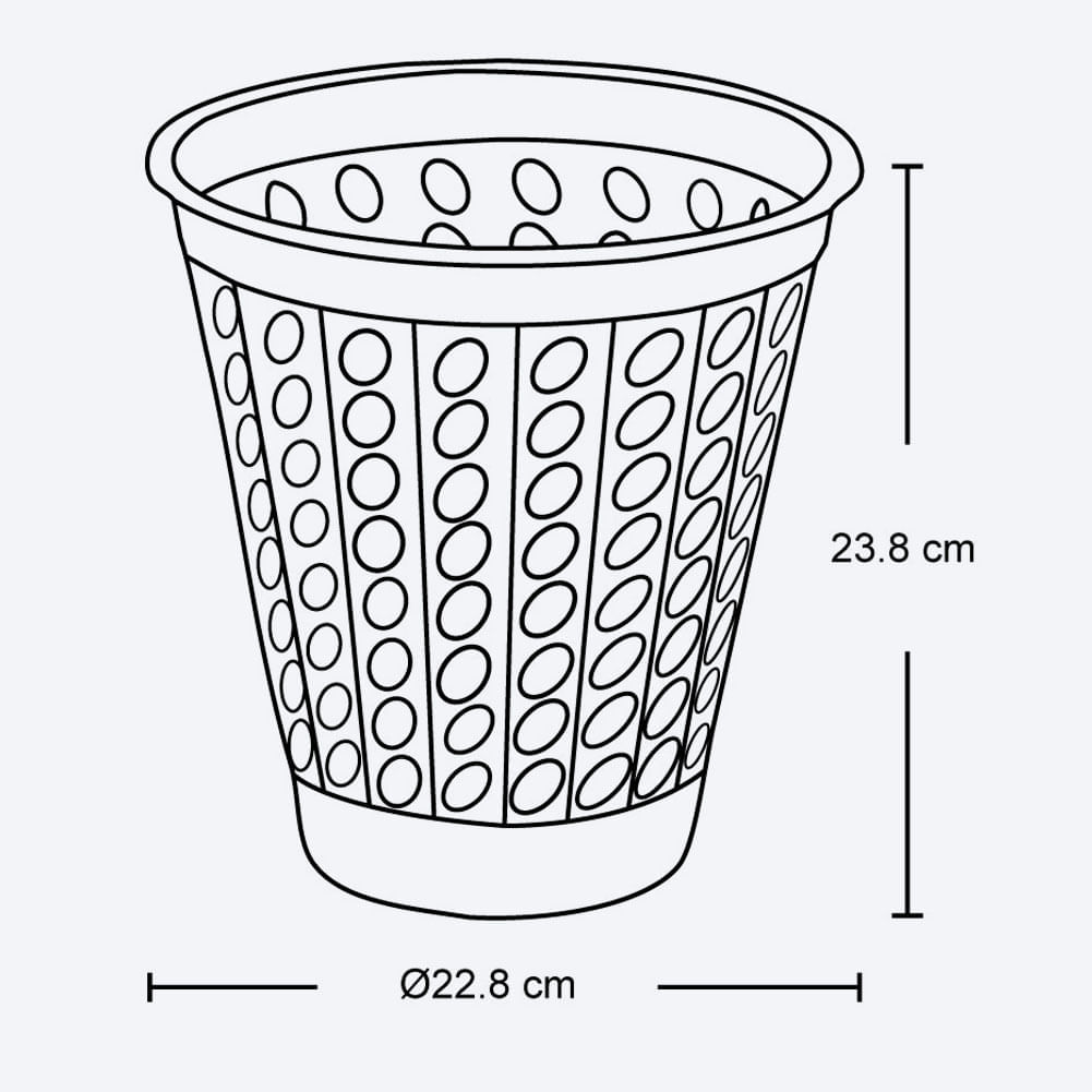 Papelera Calada 5 L img #2
