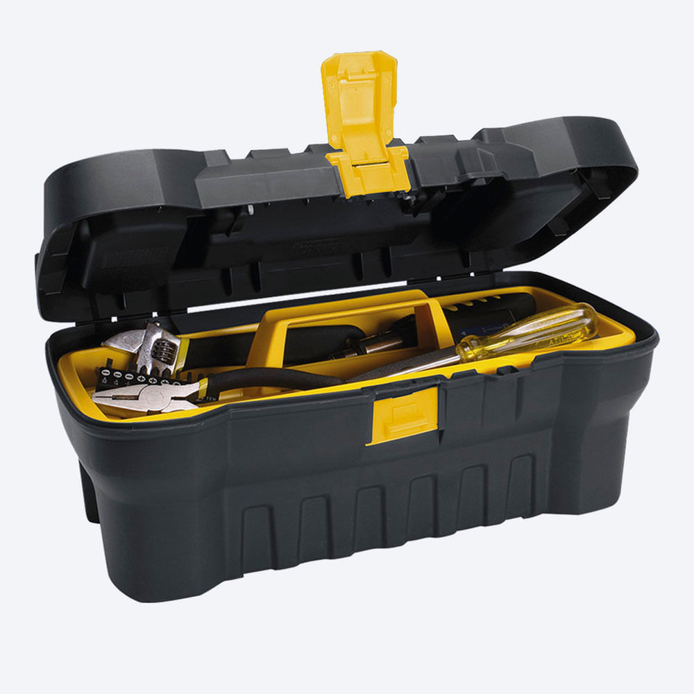 Caja Herramientas 16" Army Cerradura Plástica img #1