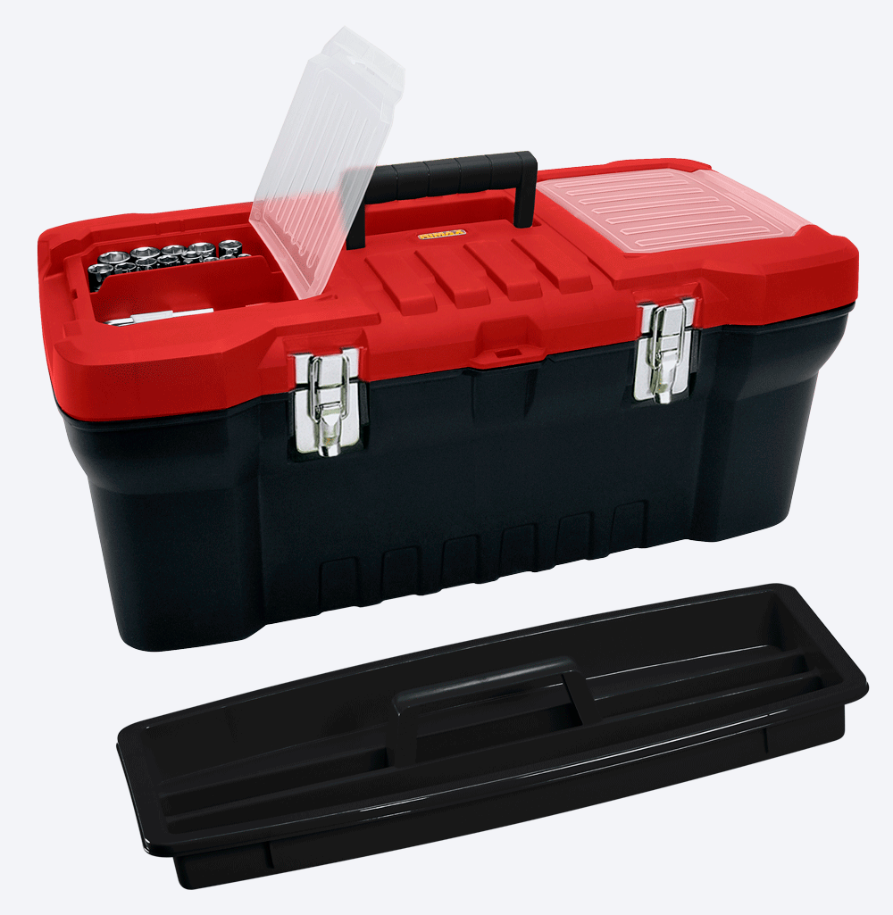 Caja Herramientas 20" Cerradura Metálica img #2
