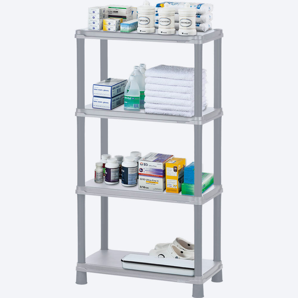 Estante multifuncional de 4 Niveles Solido 15" img #3