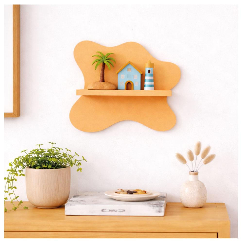 Repisa Decorativa Naranja img #1