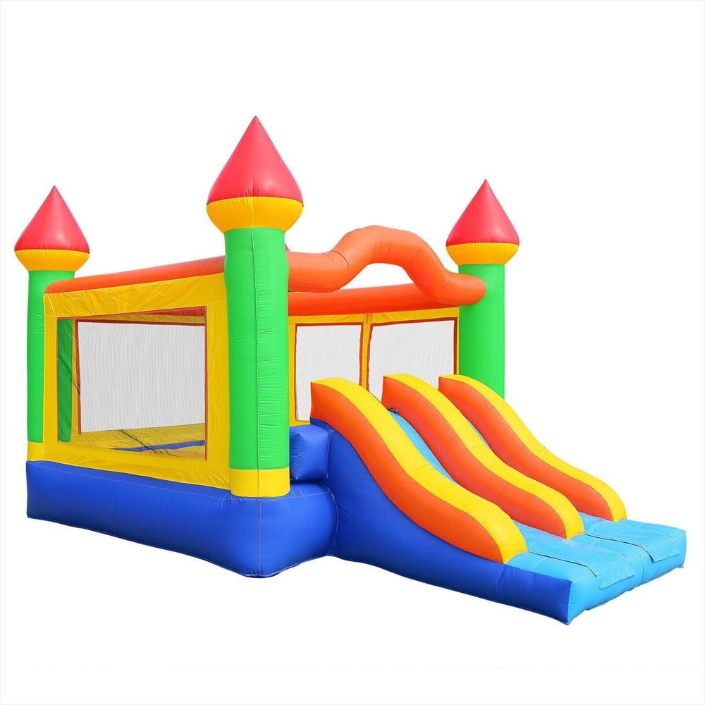 Castillo Inflable Con Doble Tobogán img #1