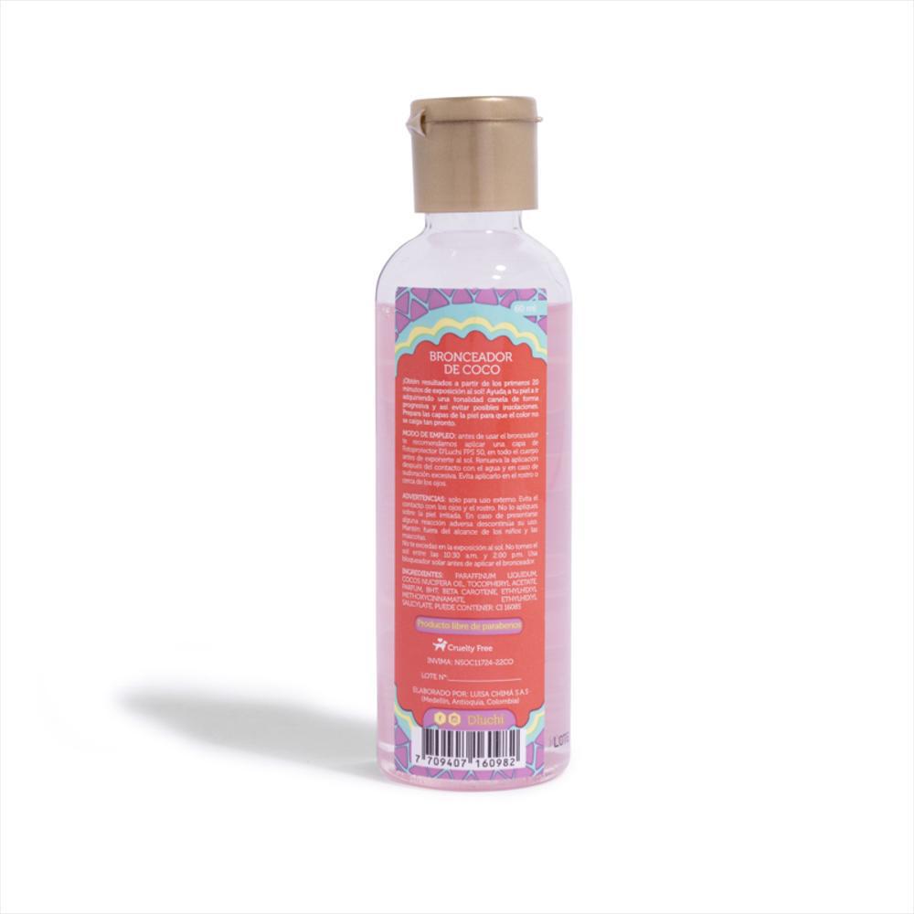 Mini Bronceador De Coco D'luchi 60 Ml img #3