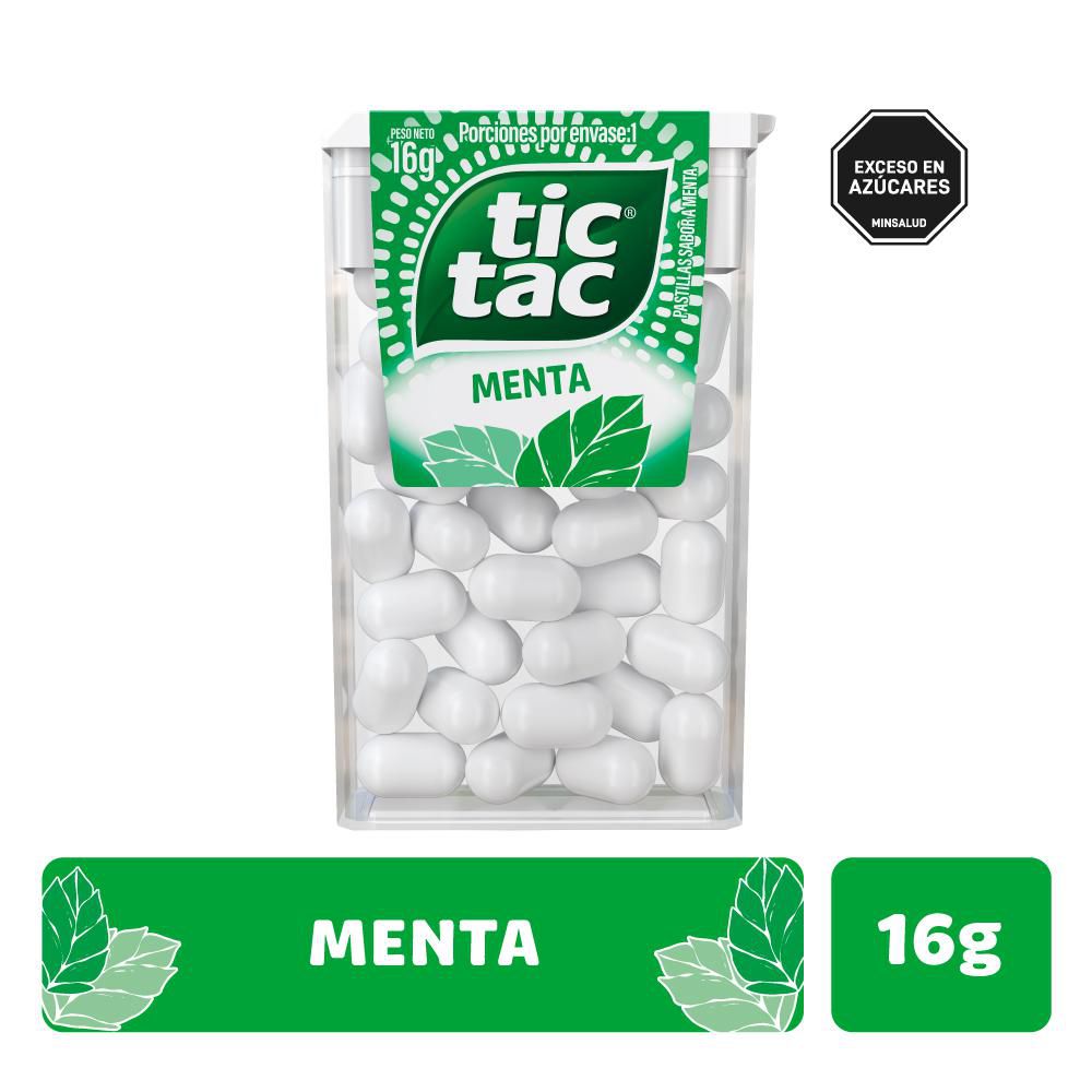 Caramelos TIC TAC sabor a menta (16  gr) img #1