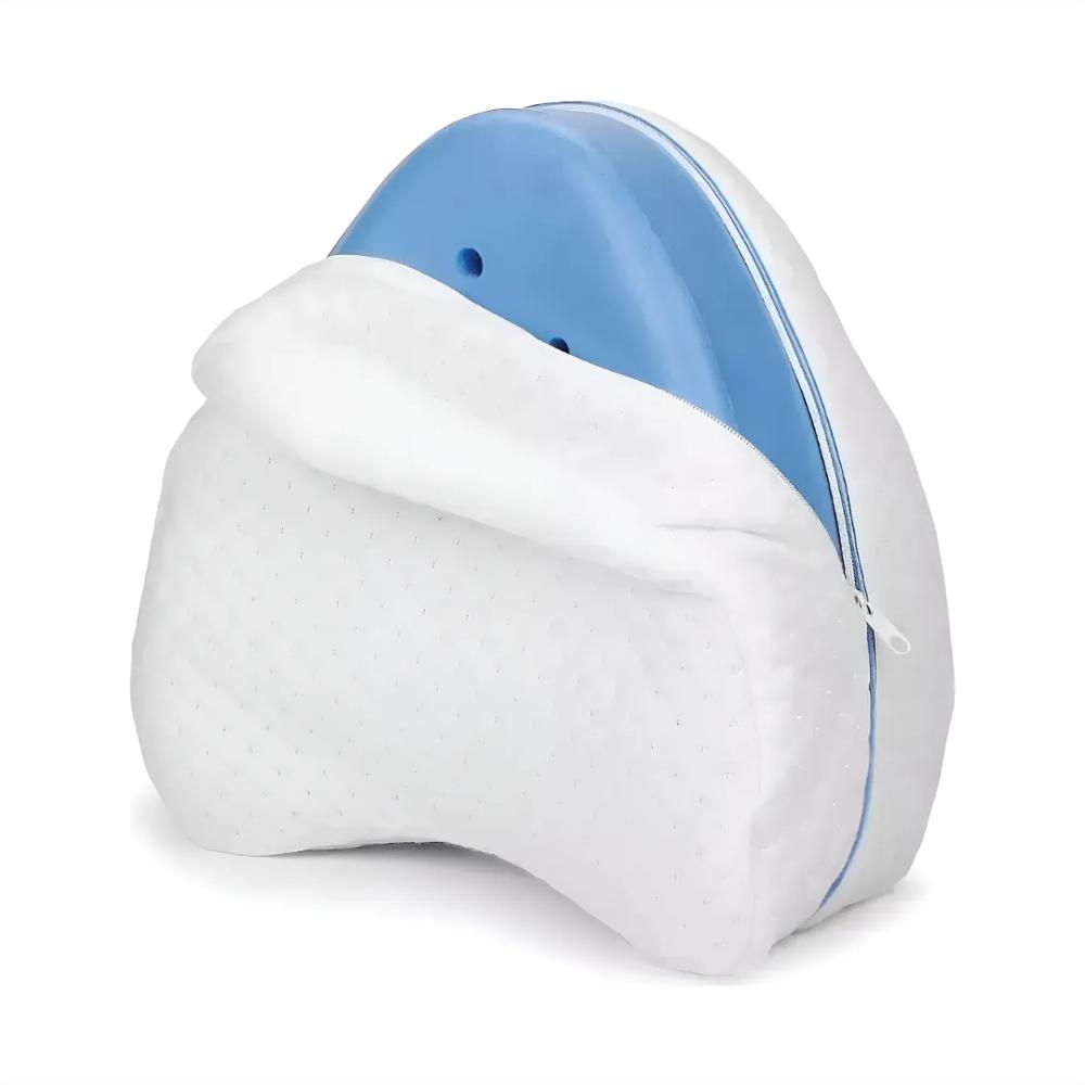 Almohada Ortopédica Espuma Viscoelástica Triangular Antiácaros img #1