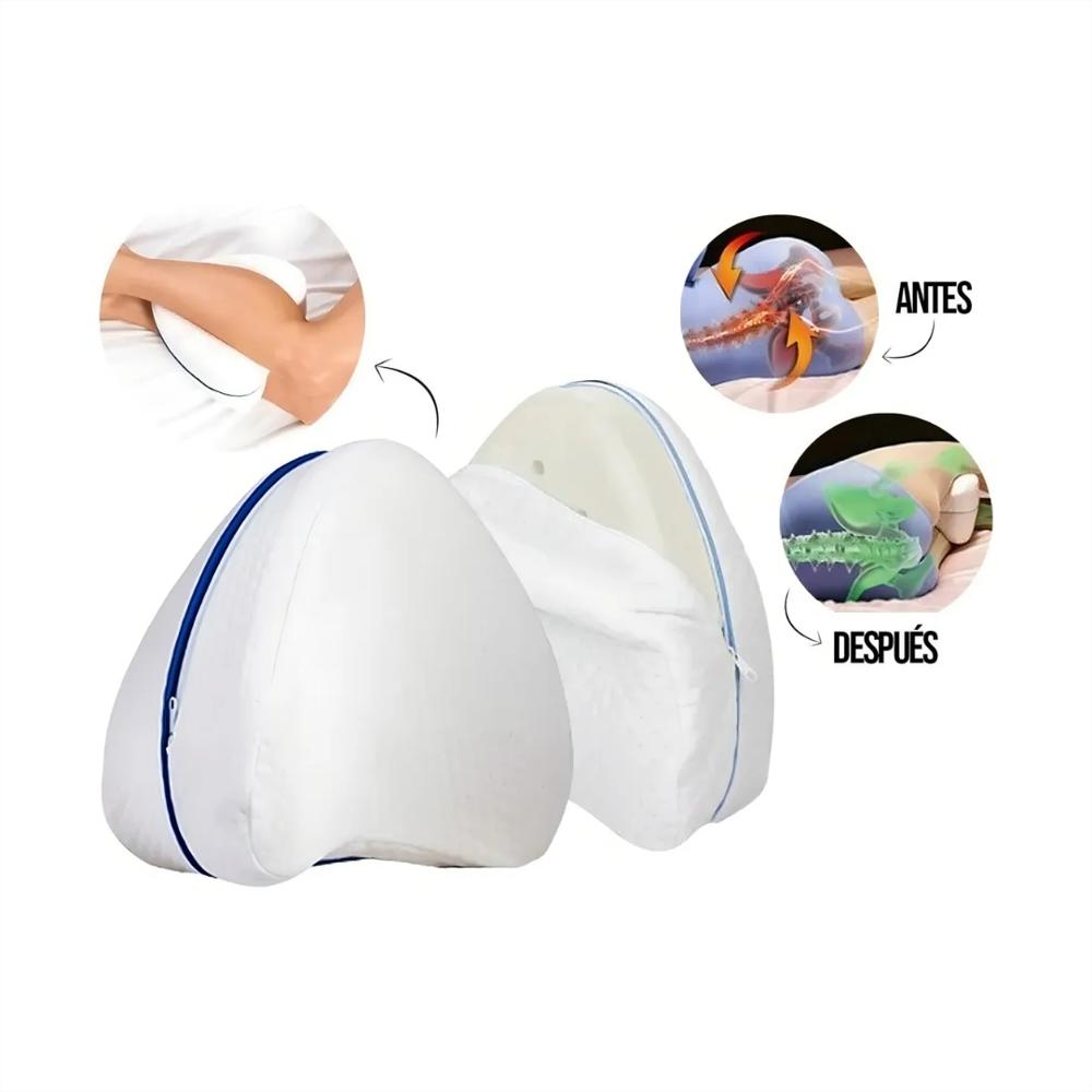 Almohada Ortopédica Espuma Viscoelástica Triangular Antiácaros img #4