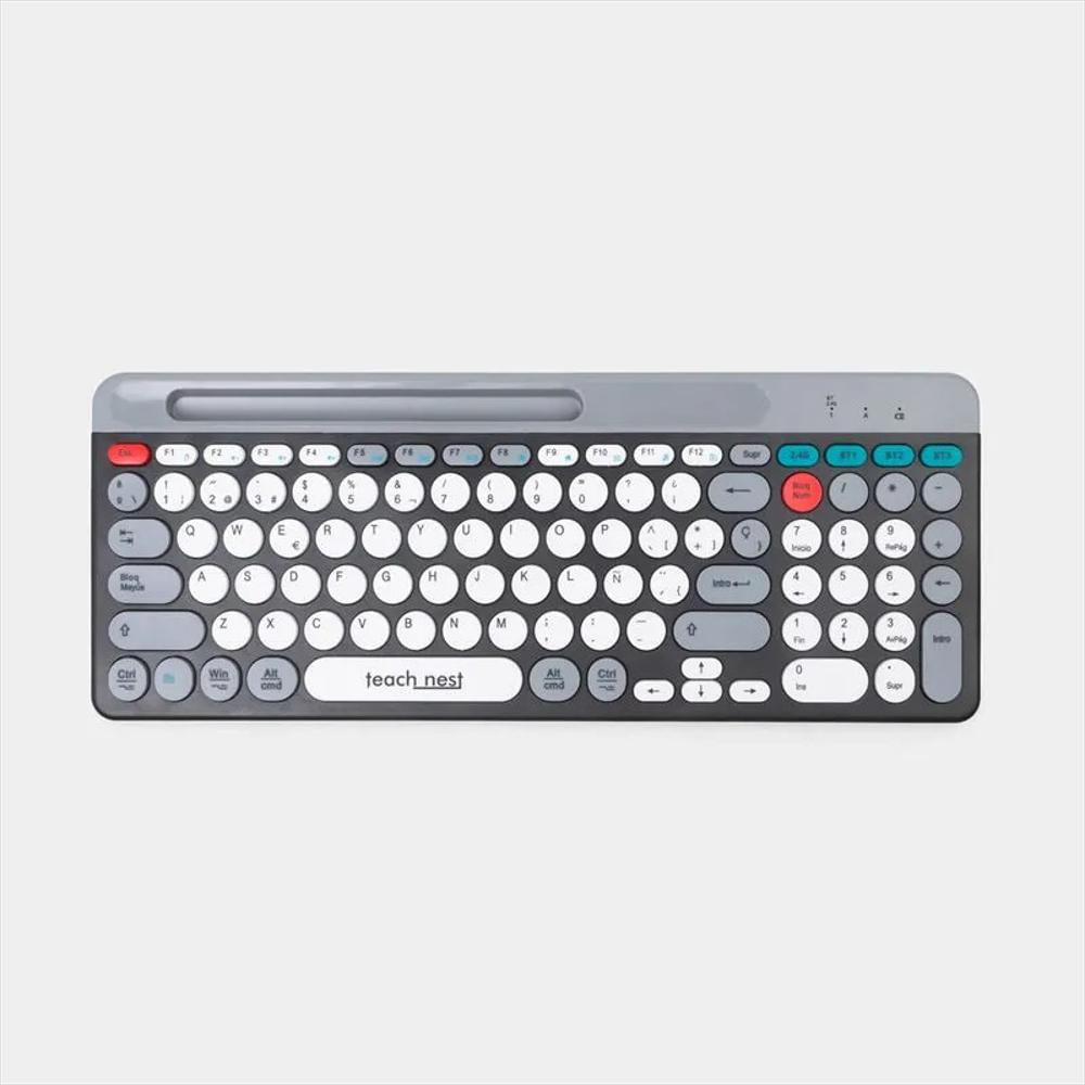 Teclado Inalambrico Bluetooth Cloud Type Epik img #2