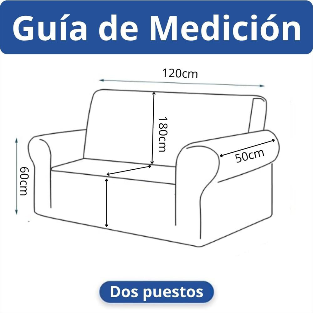 Protector De Sofá 1 Puesto Elastico Beige img #3