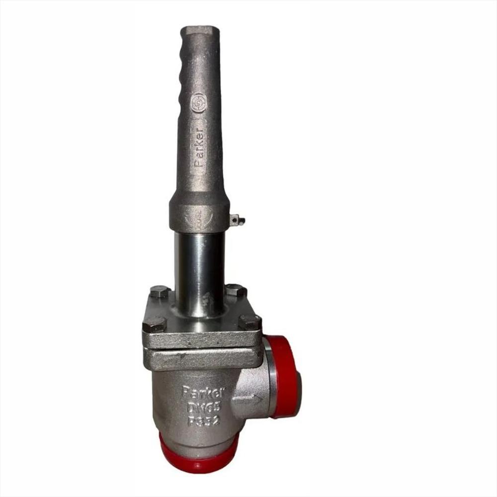 Válvula De Corte Amoniaco Parker Dn 50 Paso Angular Capuchon img #1