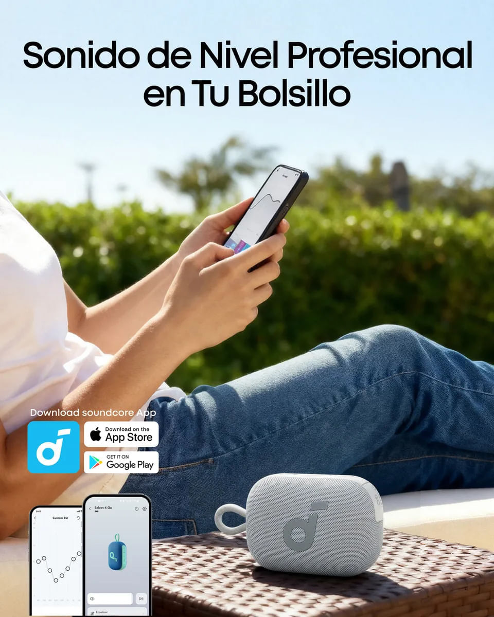 Parlante Inalámbrico Soundcore Bluetooth SELECT 4GO Blanco img #9