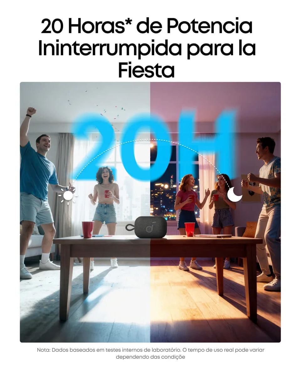 Parlante Portátil Soundcore Bluetooth SELECT 4GO Negro img #13