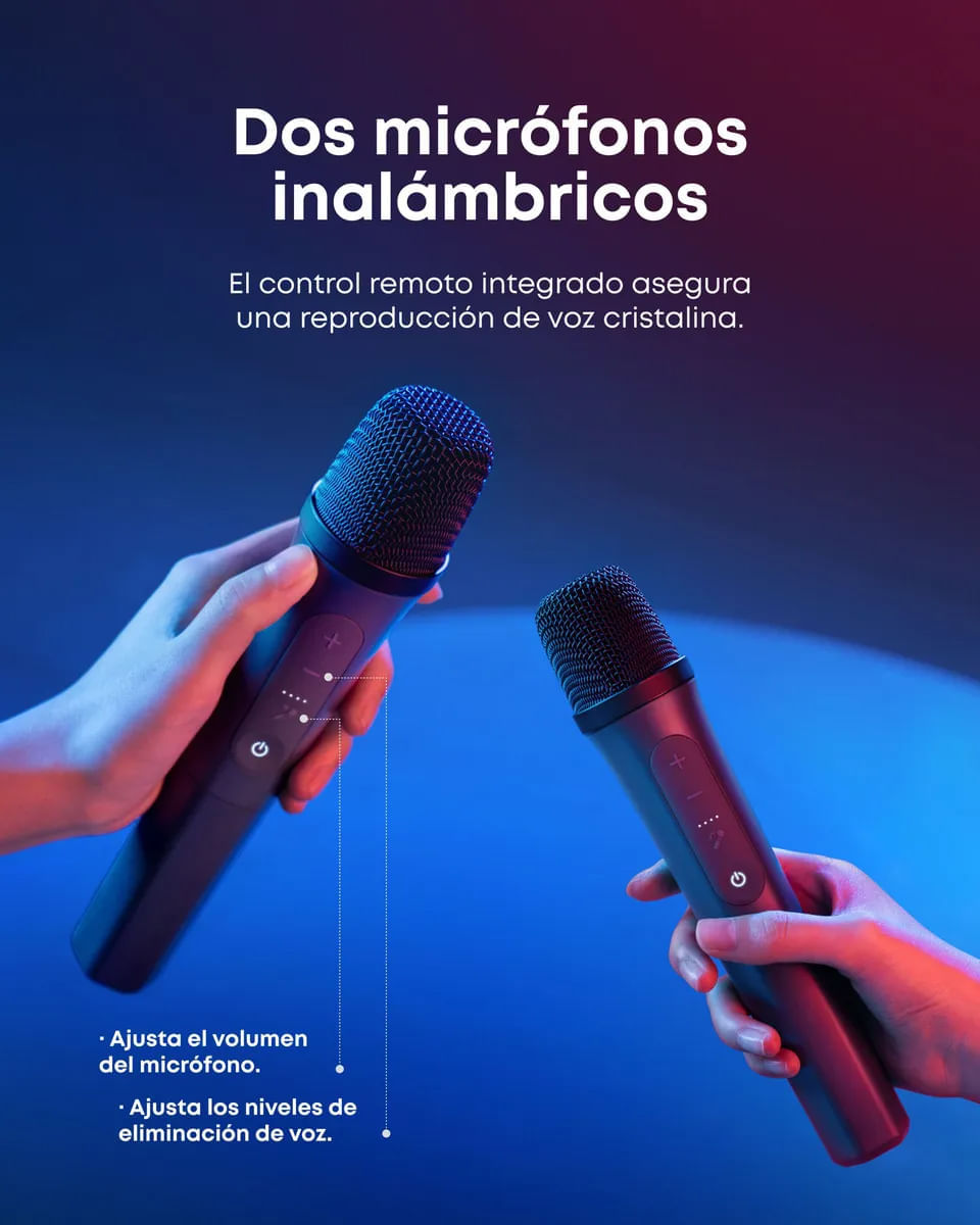 Parlante Portátil Soundcore Bluetooth RAVE 3 Negro img #9