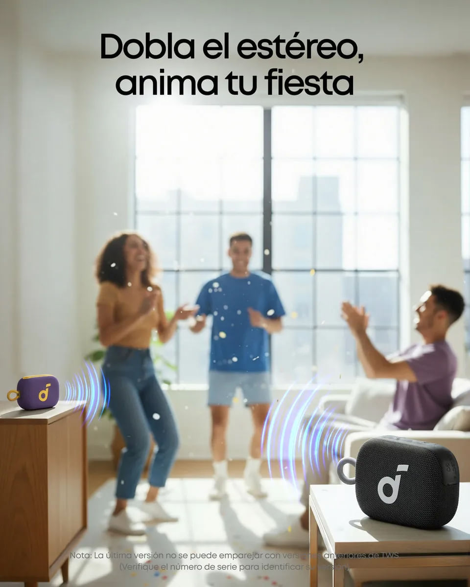 Parlante Inalámbrico Soundcore Bluetooth SELECT 4GO Negro img #14
