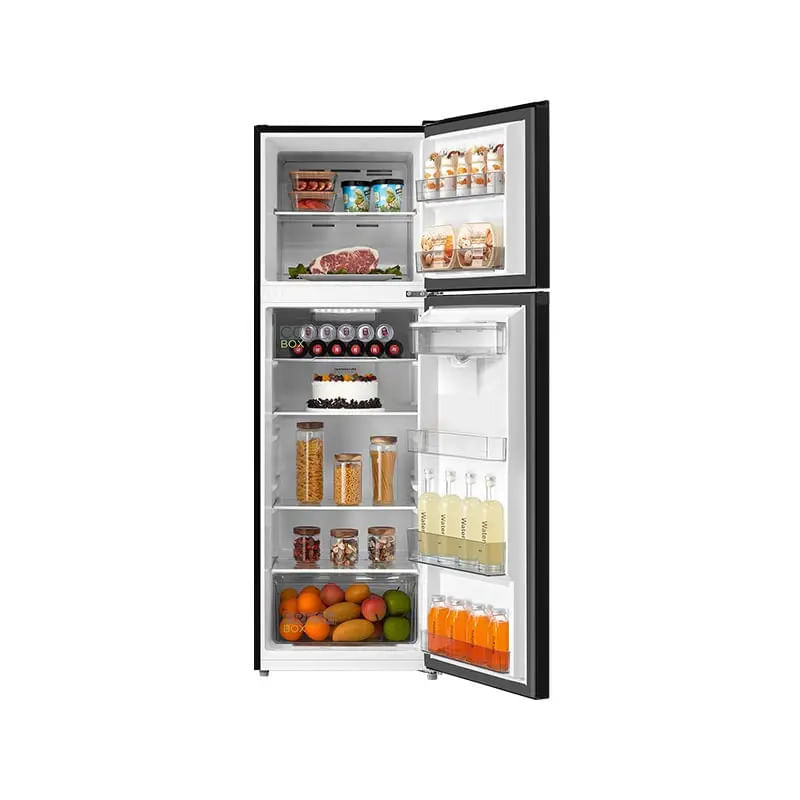 Nevera Midea Congelador Superior 264 Litros Inverter MDRT385MTM28COD Negra img #4