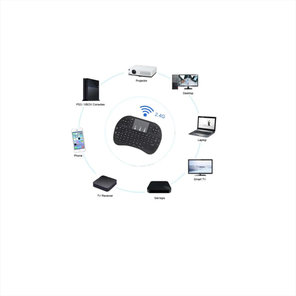 Mini Teclado Inalambrico Smart Tv Android img #3
