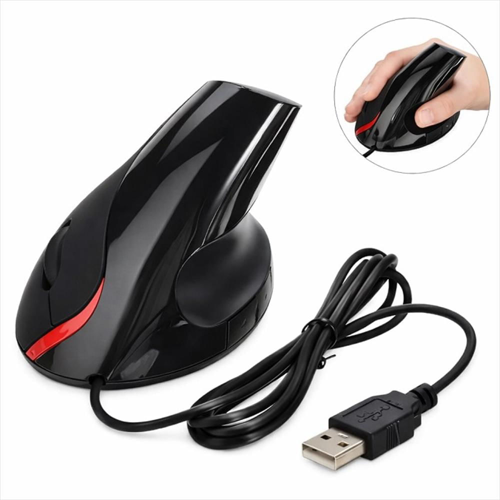 Mouse Ergonómico Con Cable img #3