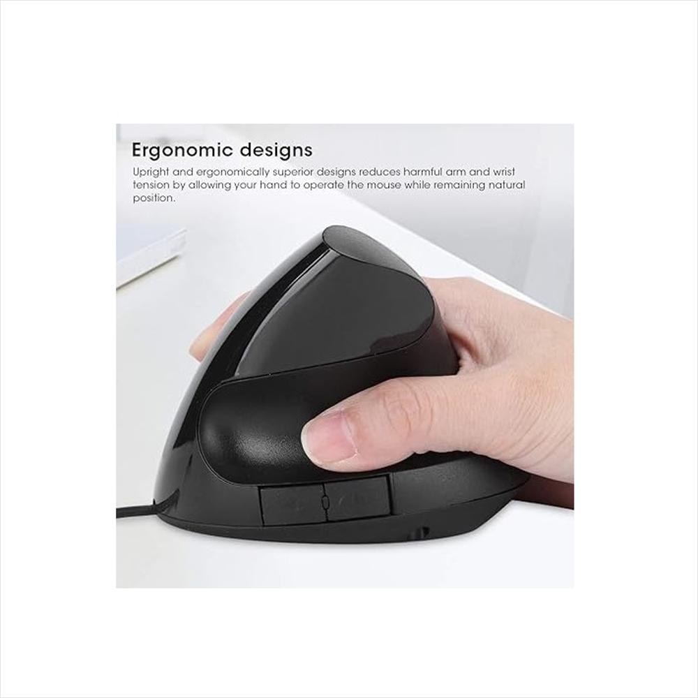 Mouse Ergonómico Con Cable img #4