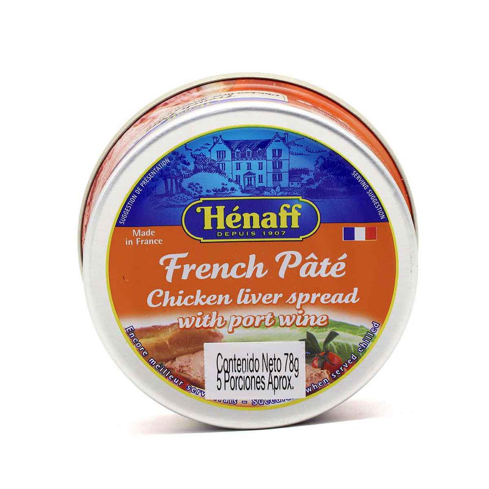 Paté HENAFF french de pollo (78  gr) img #1