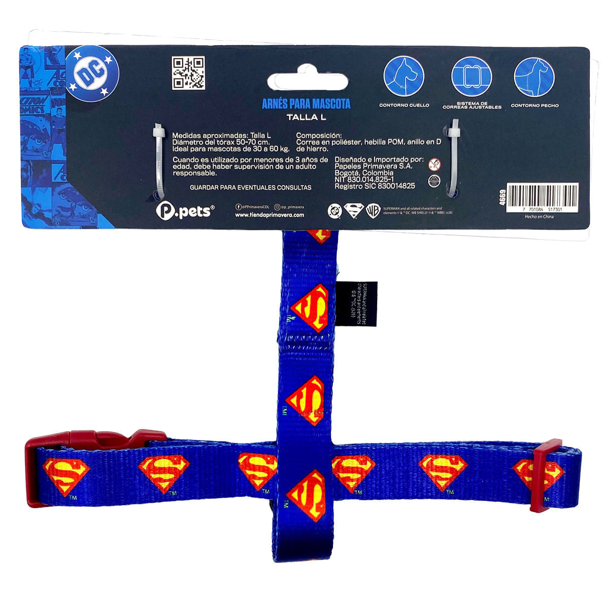 Arnes para Mascota  Superman img #4