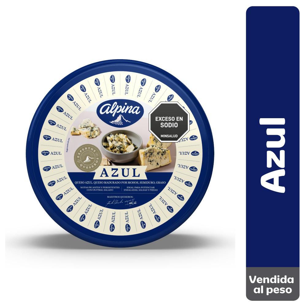 Queso azul ALPINA Porcionado En Tienda img #1