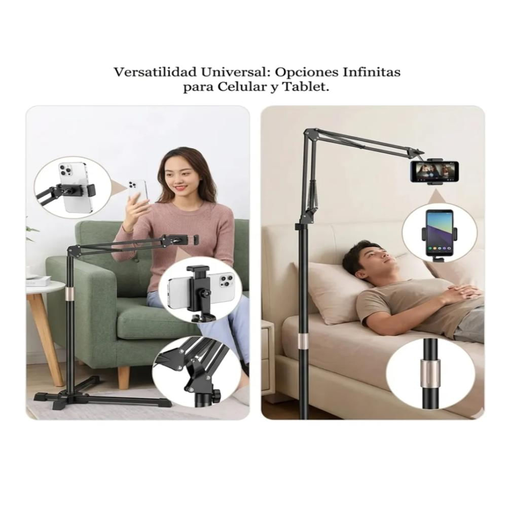 Soporte Trípode Ipad Table Celular Ajustable 12 Pulgadas img #4