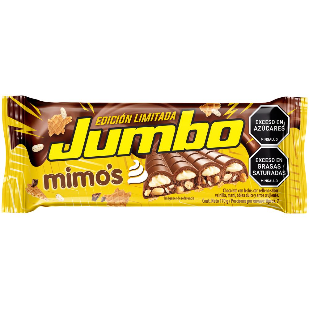 Chocolatina JUMBO edición limitada mimos (170  gr) img #1