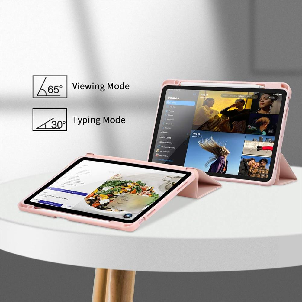 Smart Case Para Ipad Pro 11 M5 2025 Rosa img #3