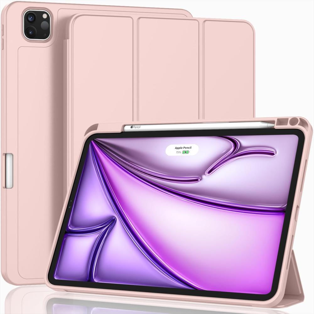 Smart Case Para Xiaomi Poco Pad 12.1 Rosa img #1