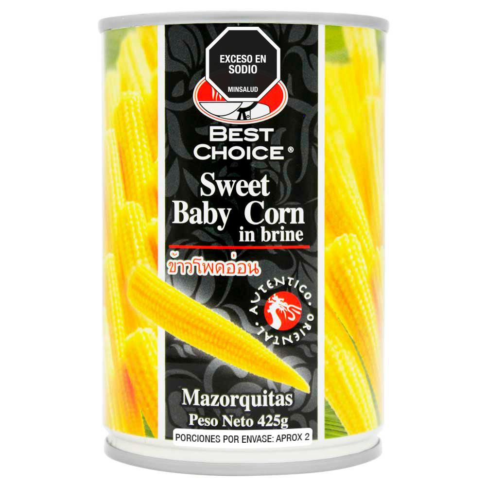 Mazorcas BEST CHOICE baby ricas en fibra (230  gr) img #1