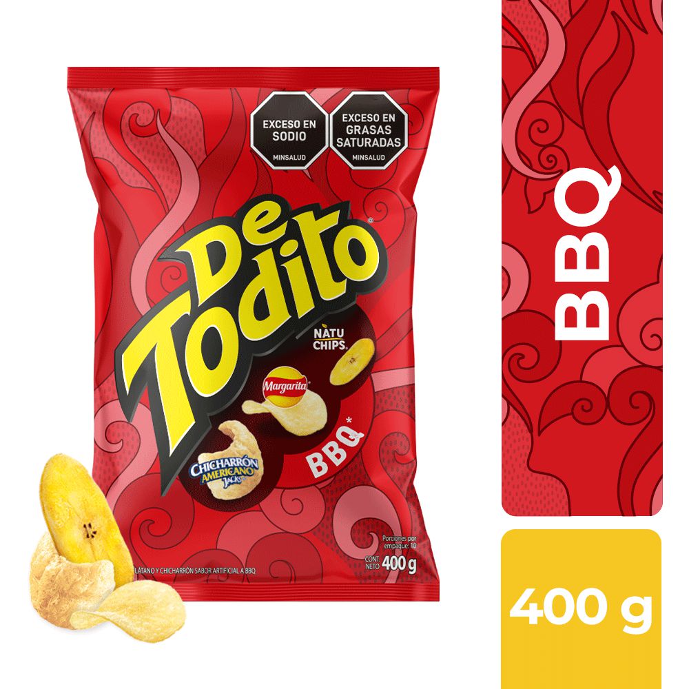 Pasabocas DETODITO de BBQ (400  gr) img #1