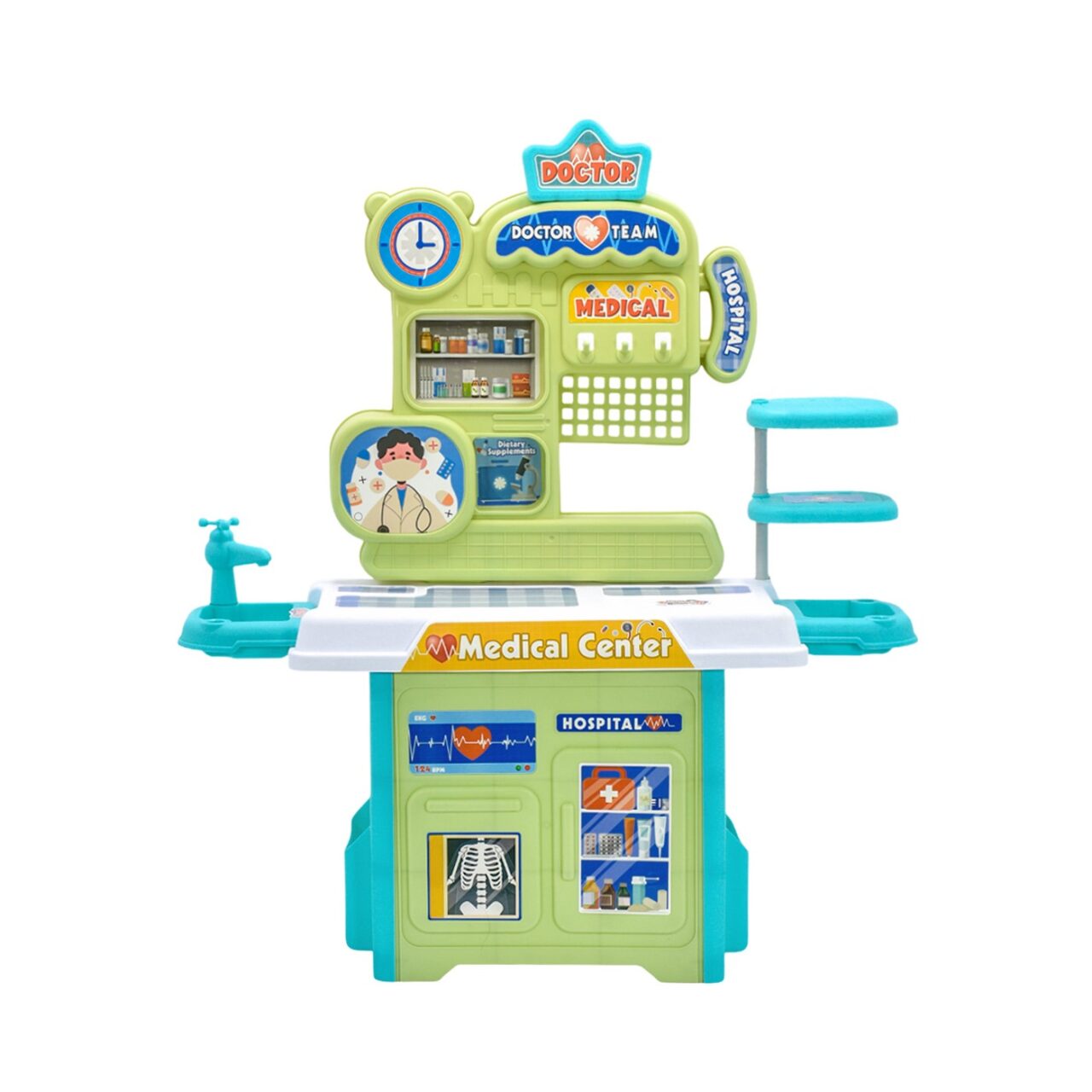 Centro Médico Infantil Little Doctor 28 Piezas Magic Play img #2