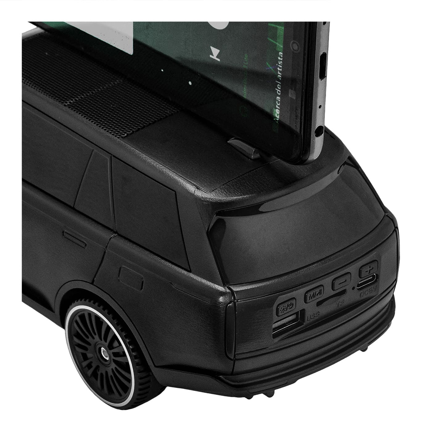 Parlante Recargable Tipo Miniban Tech Logic 16 W Con Radio FM Negro img #6