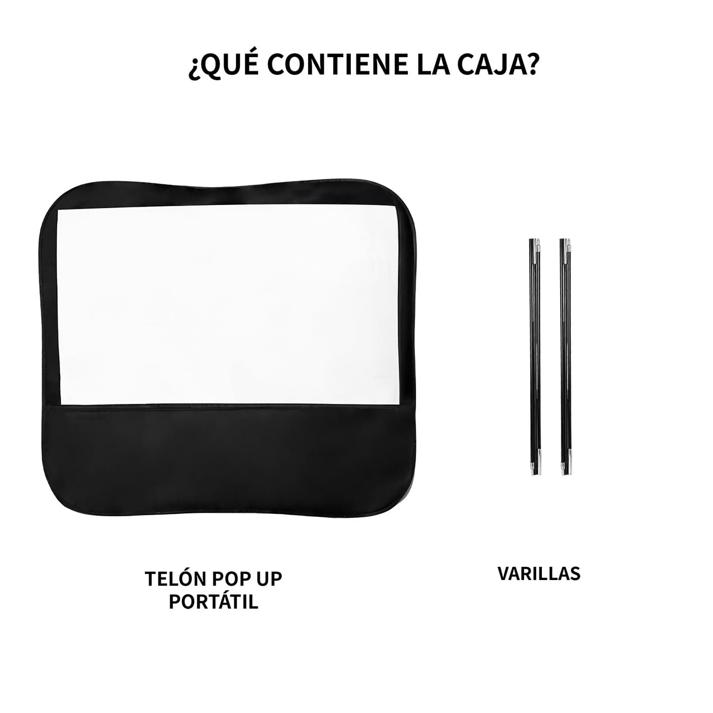 Pantalla de Proyección Pop Up 84" Portátil img #4