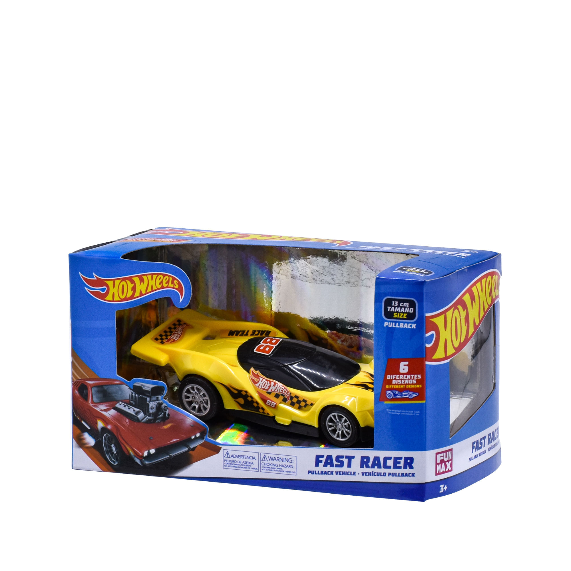 Carro Pullback Hot Wheels 13 Cm img #2