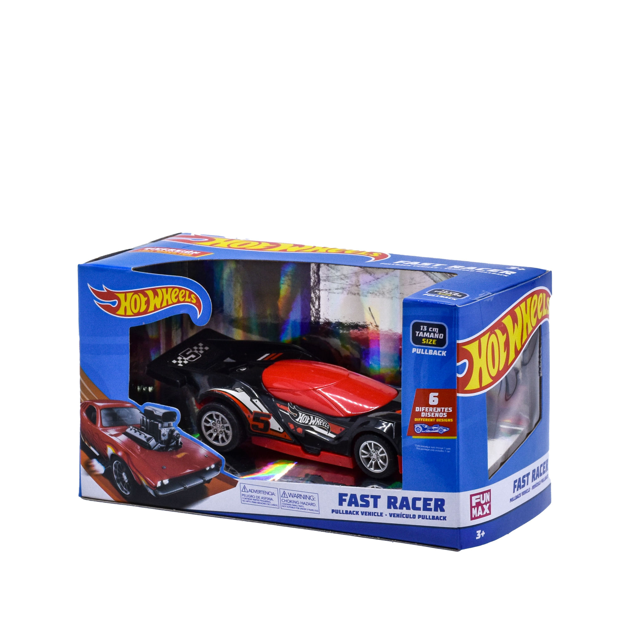 Carro Pullback Hot Wheels 13 Cm img #2