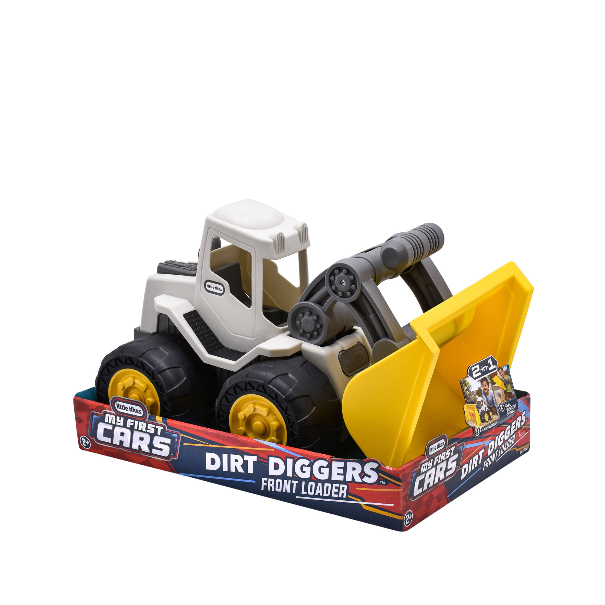 Carro Little Tikes Dirt Diggers 2 en 1 Front Loader Excavadora y Cargador Frontal img #1