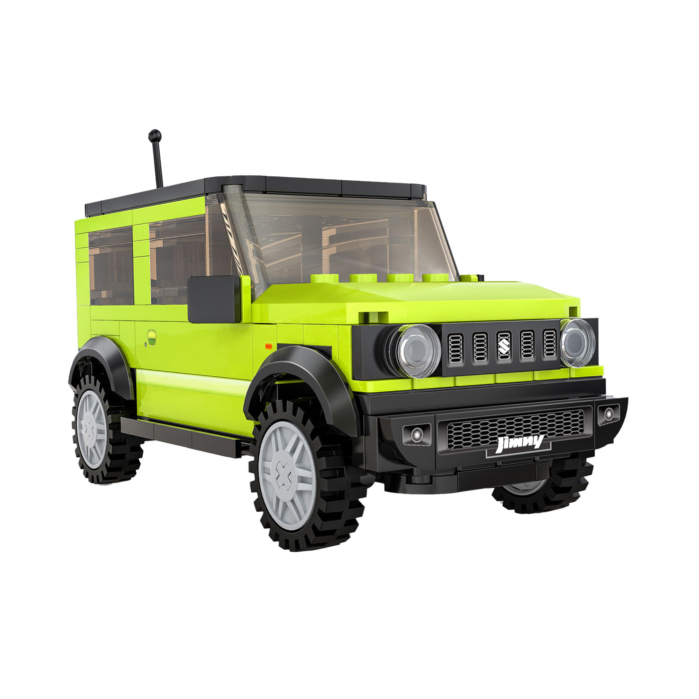 Bloques de Construcción CaDA Camioneta Suzuki Jimny Verde img #1