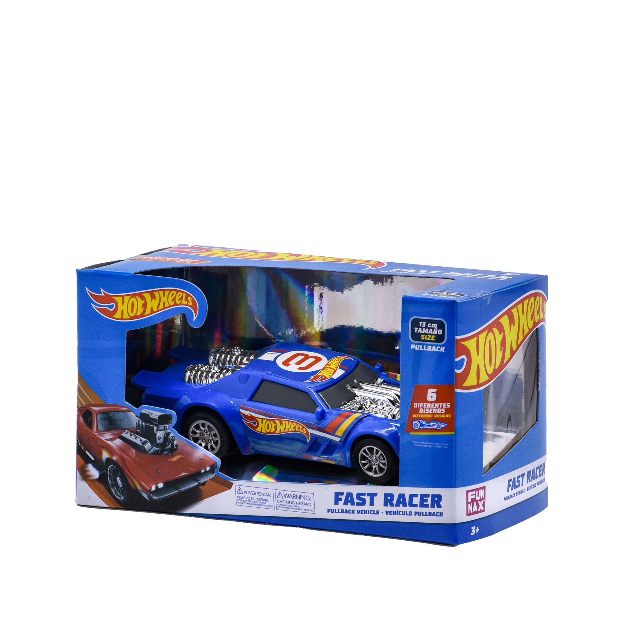 Carro Pullback Hot Wheels 13 Cm img #2