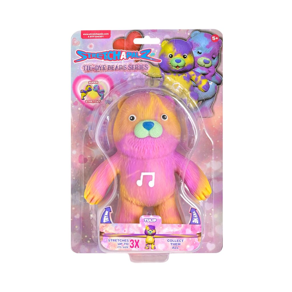 Figura estirable Stretchapalz 14 cm Tulip serie Tie Dye Bears img #1