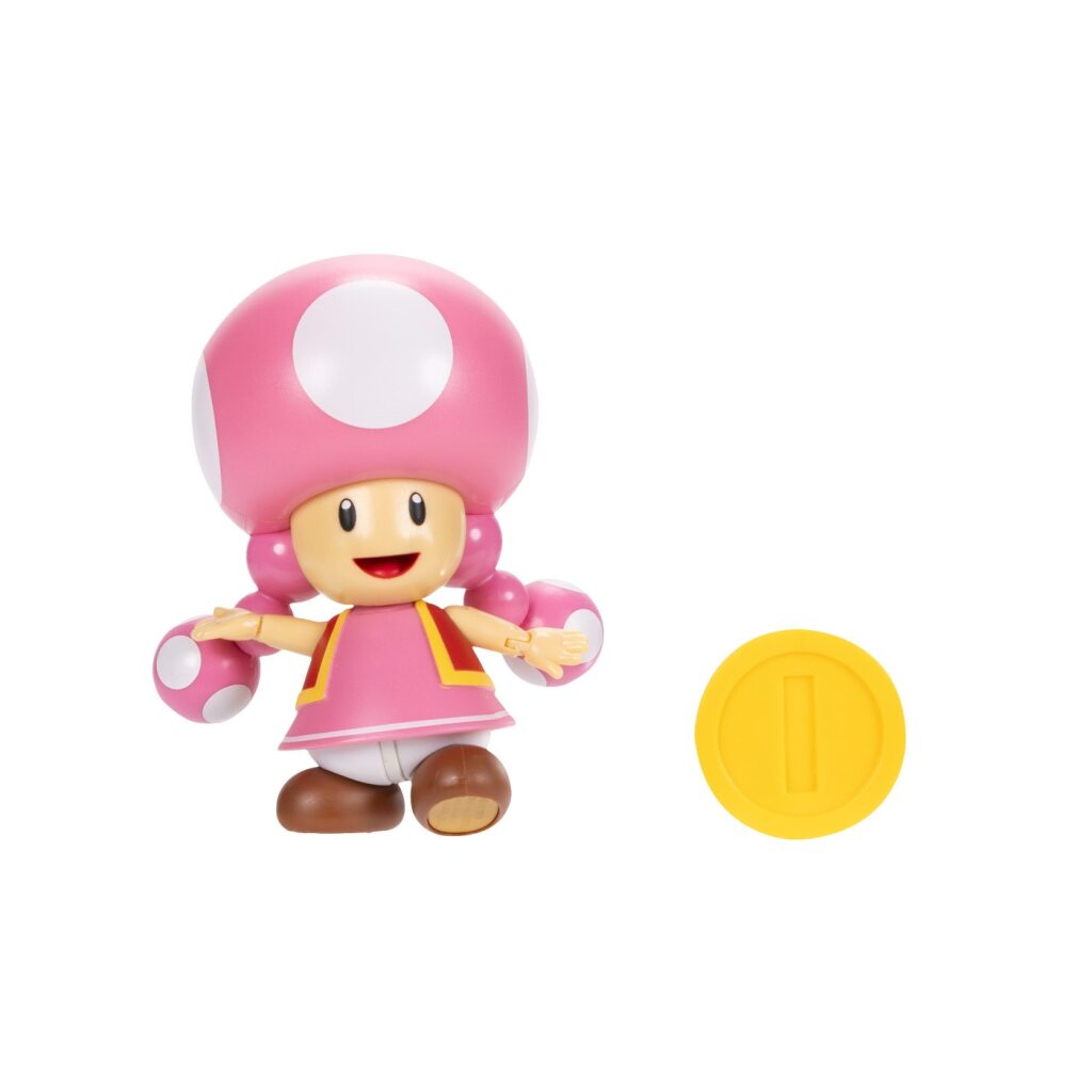 Figura Coleccionable Toadette 4" Serie 43 Mario Bros Oficial Nintendo img #3